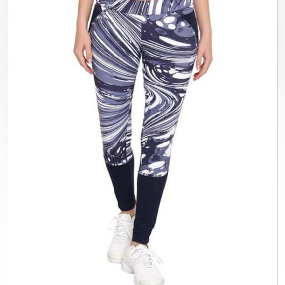 Stella McCartney For Adidas Colourblock Leggings Sz S - Picture 1 of 7